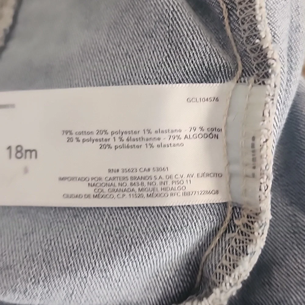 Osh Kosh B'gosh toddler jean jacket. New with tags.